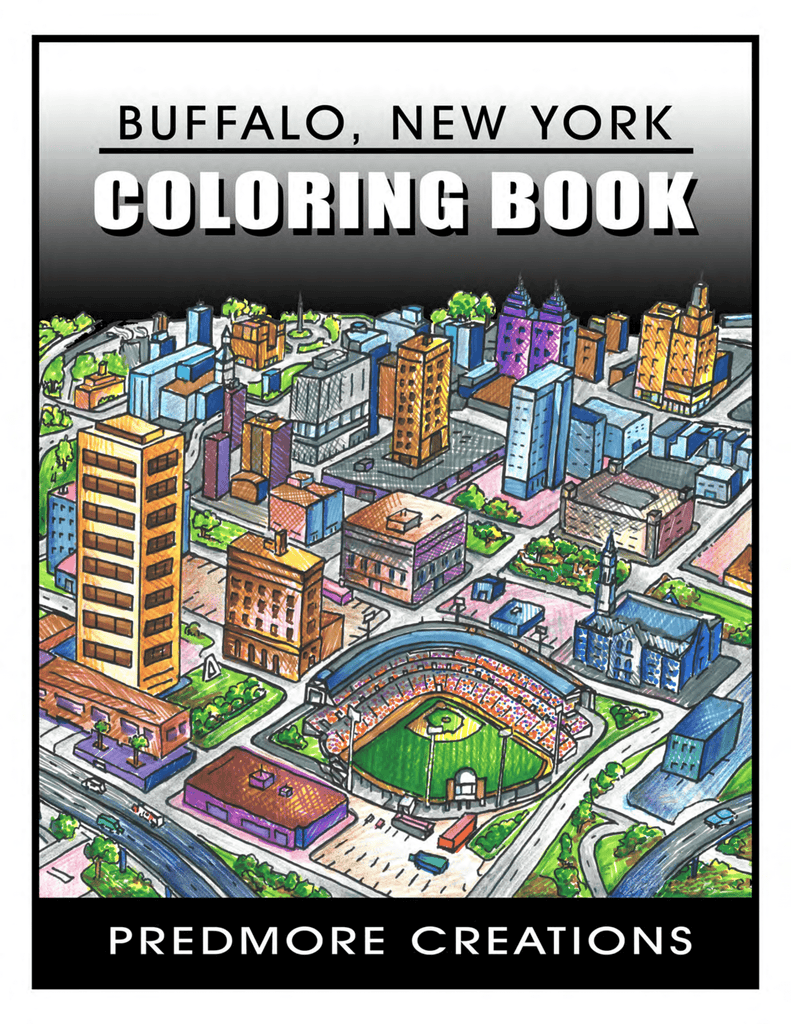 Buffalo Rising Magazine - Predmore Creations Coloring Book