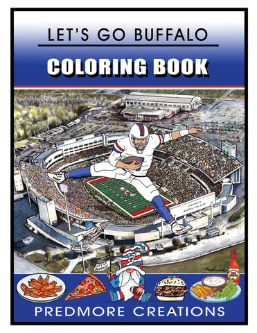 Let's Go Buffalo Coloring Book