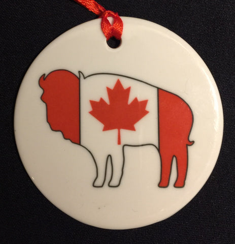 buffalo christmas ornament, buffalove, 716 Buffalo ny, buffalo glassware, billieve, buffalo gifts, rustic buffalo