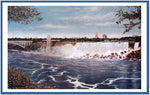 niagara falls, usa, canadian horseshoe falls, bridal veil