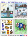 Let's Go Buffalo Coloring Book