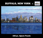 Buffalo NY Skyline Puzzle