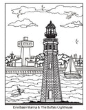 Let's Go Buffalo Coloring Book