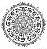 Let's Go Buffalo Coloring Book