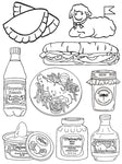 Let's Go Buffalo Coloring Book