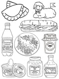 Let's Go Buffalo Coloring Book