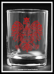 Polish Falcon Collector's Glass, buffalove, 716 Buffalo ny, buffalo glassware, billieve, buffalo gifts, buffalo polish